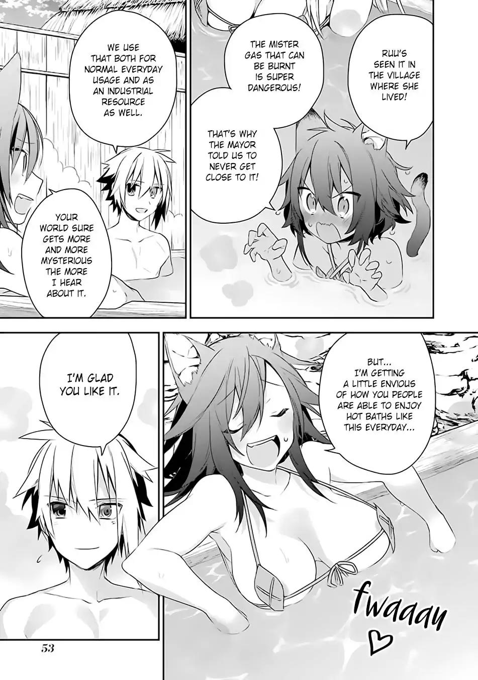Choujin Koukousei-tachi wa Isekai demo Yoyuu de Ikinuku you desu! Chapter 11 page 7 - Chapter 11: An Emergency During the Public Bath