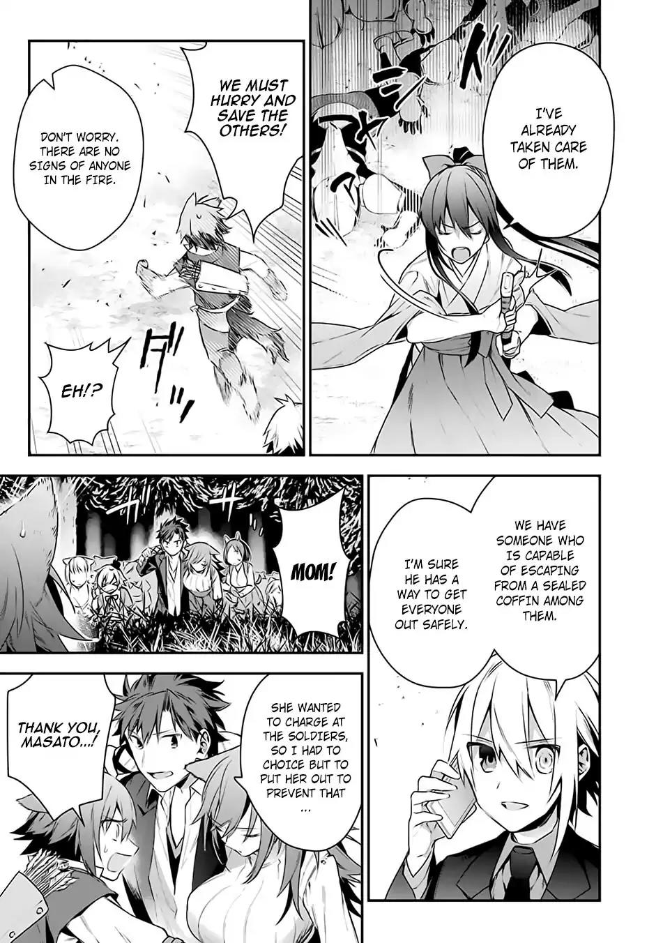 Choujin Koukousei-tachi wa Isekai demo Yoyuu de Ikinuku you desu! Chapter 12 page 19 - Chapter 12: State of Emergency