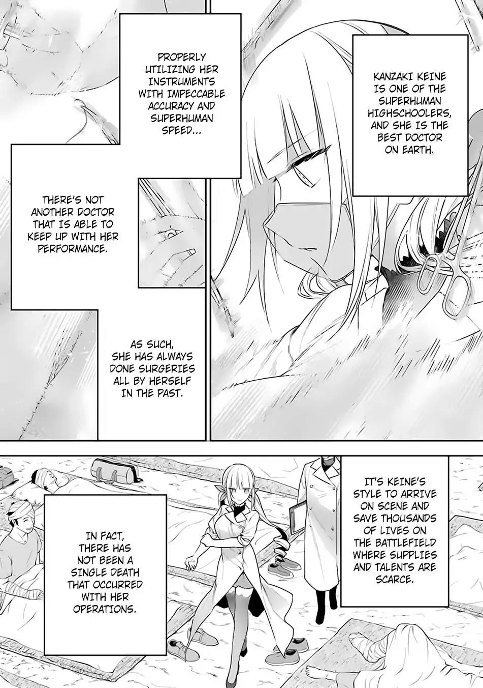Choujin Koukousei-tachi wa Isekai demo Yoyuu de Ikinuku you desu! Chapter 12 page 5 - Chapter 12: State of Emergency