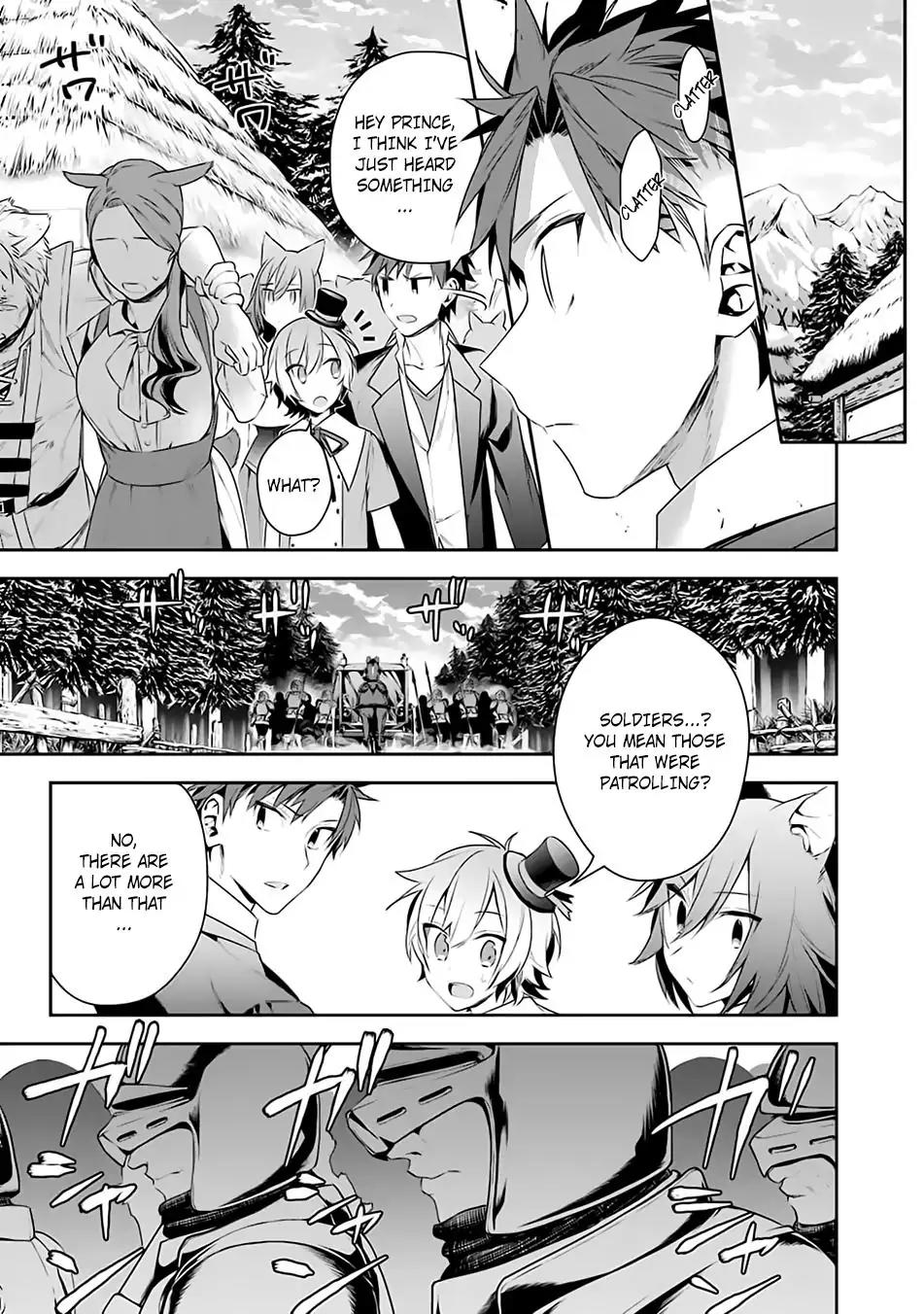 Choujin Koukousei-tachi wa Isekai demo Yoyuu de Ikinuku you desu! Chapter 12 page 9 - Chapter 12: State of Emergency