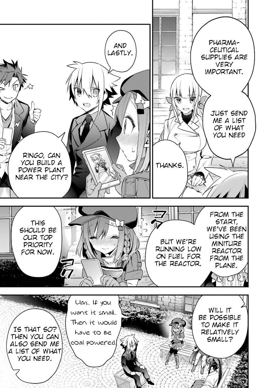 Choujin Koukousei-tachi wa Isekai demo Yoyuu de Ikinuku you desu! Chapter 19 page 11 - Chapter 19: Acquiring Dolmund City