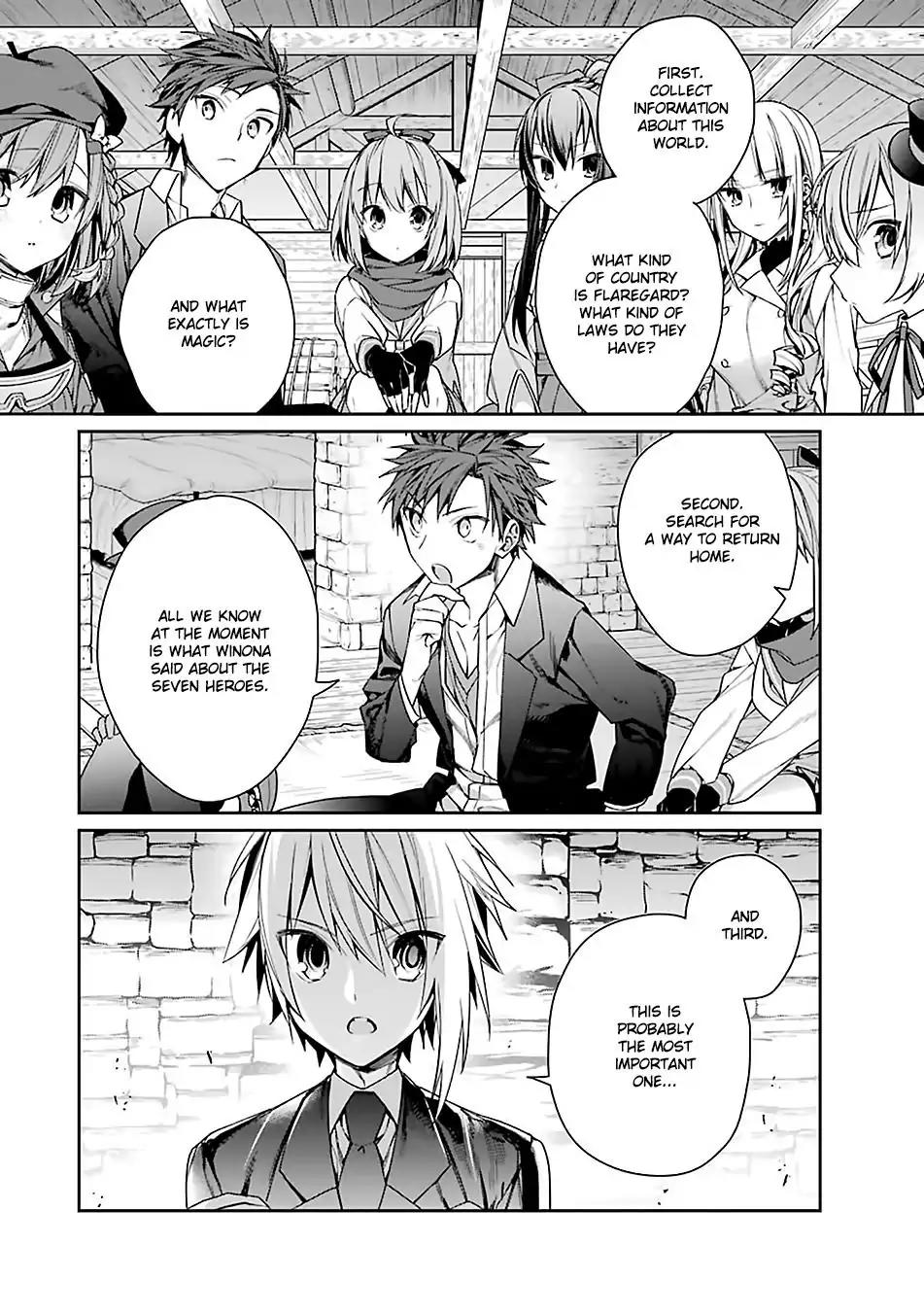 Choujin Koukousei-tachi wa Isekai demo Yoyuu de Ikinuku you desu! Chapter 3 page 15 - Chapter 3: A Hostile Banquet