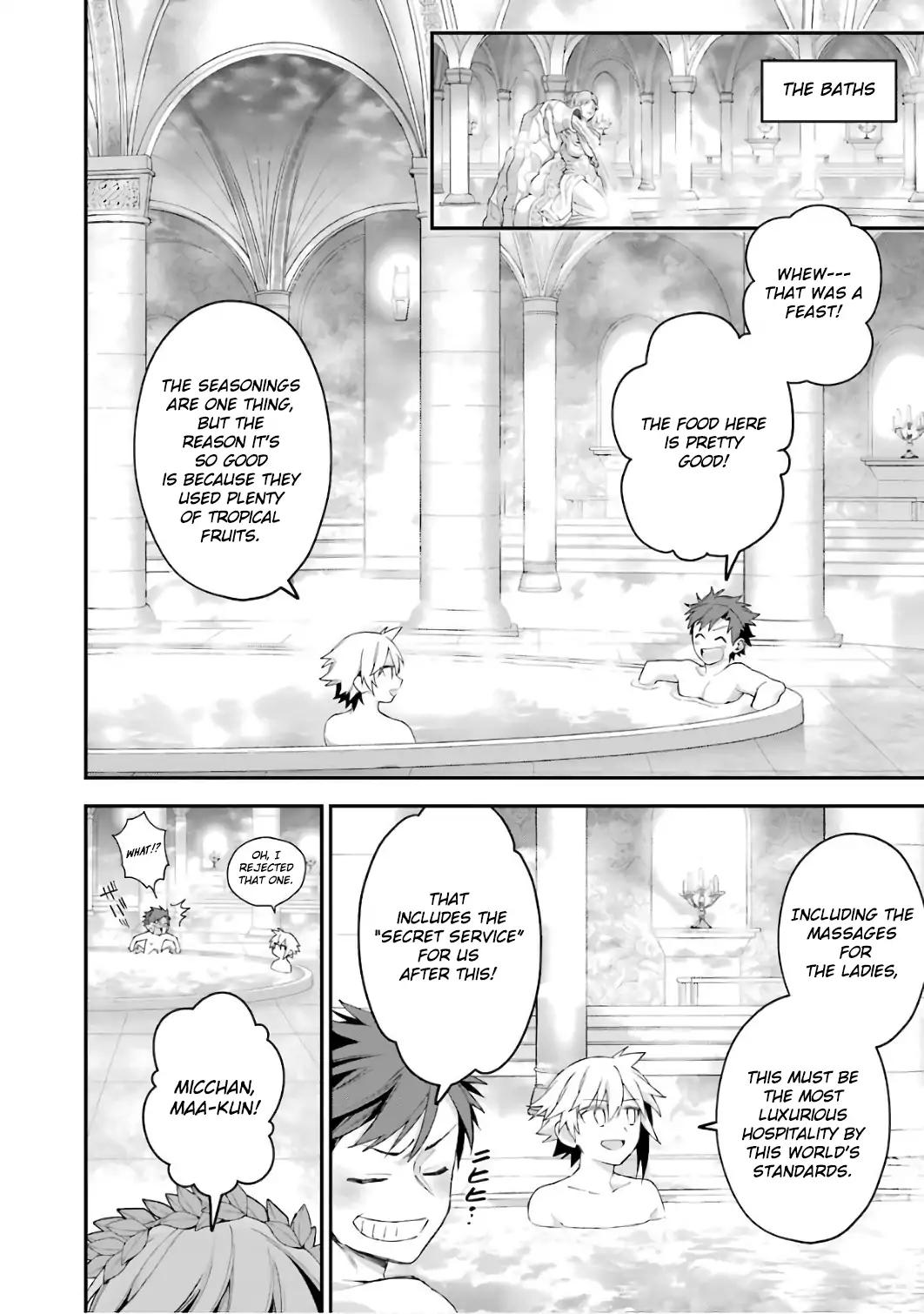 Choujin Koukousei-tachi wa Isekai demo Yoyuu de Ikinuku you desu! Chapter 32 page 11 - Chapter 32