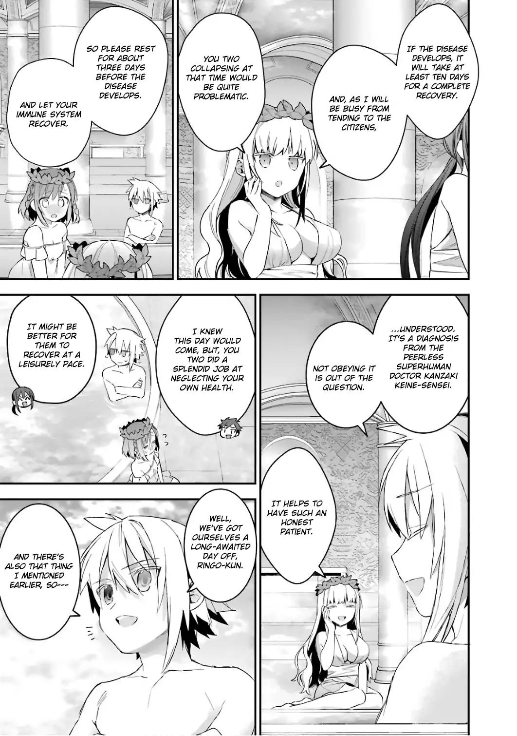 Choujin Koukousei-tachi wa Isekai demo Yoyuu de Ikinuku you desu! Chapter 33 page 15 - Chapter 33