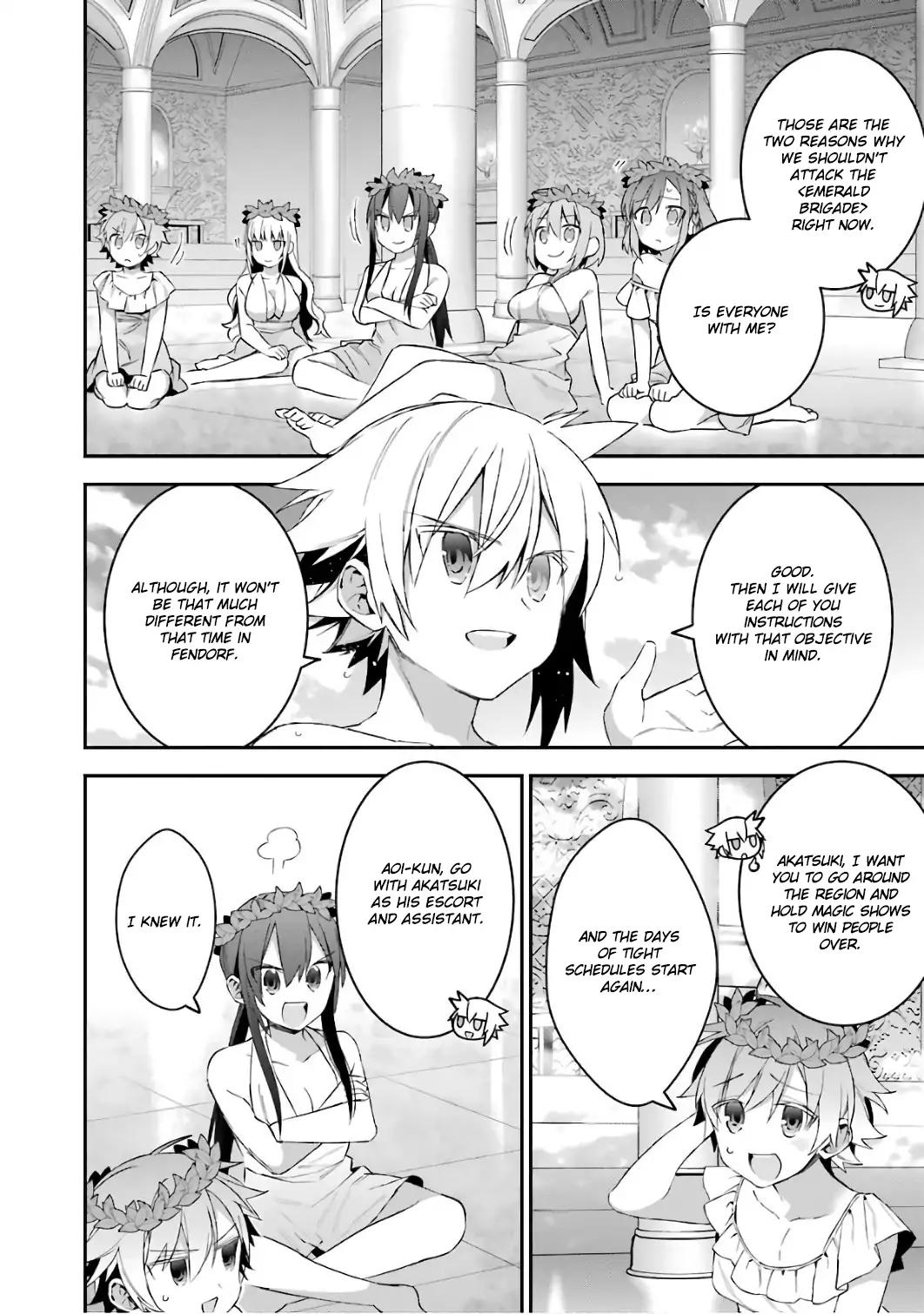 Choujin Koukousei-tachi wa Isekai demo Yoyuu de Ikinuku you desu! Chapter 33 page 8 - Chapter 33