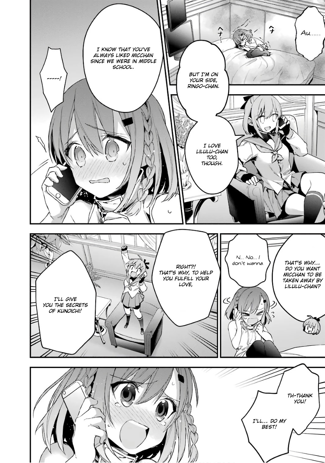 Choujin Koukousei-tachi wa Isekai demo Yoyuu de Ikinuku you desu! Chapter 34 page 10 - Chapter 34: Love Hunter Ringo