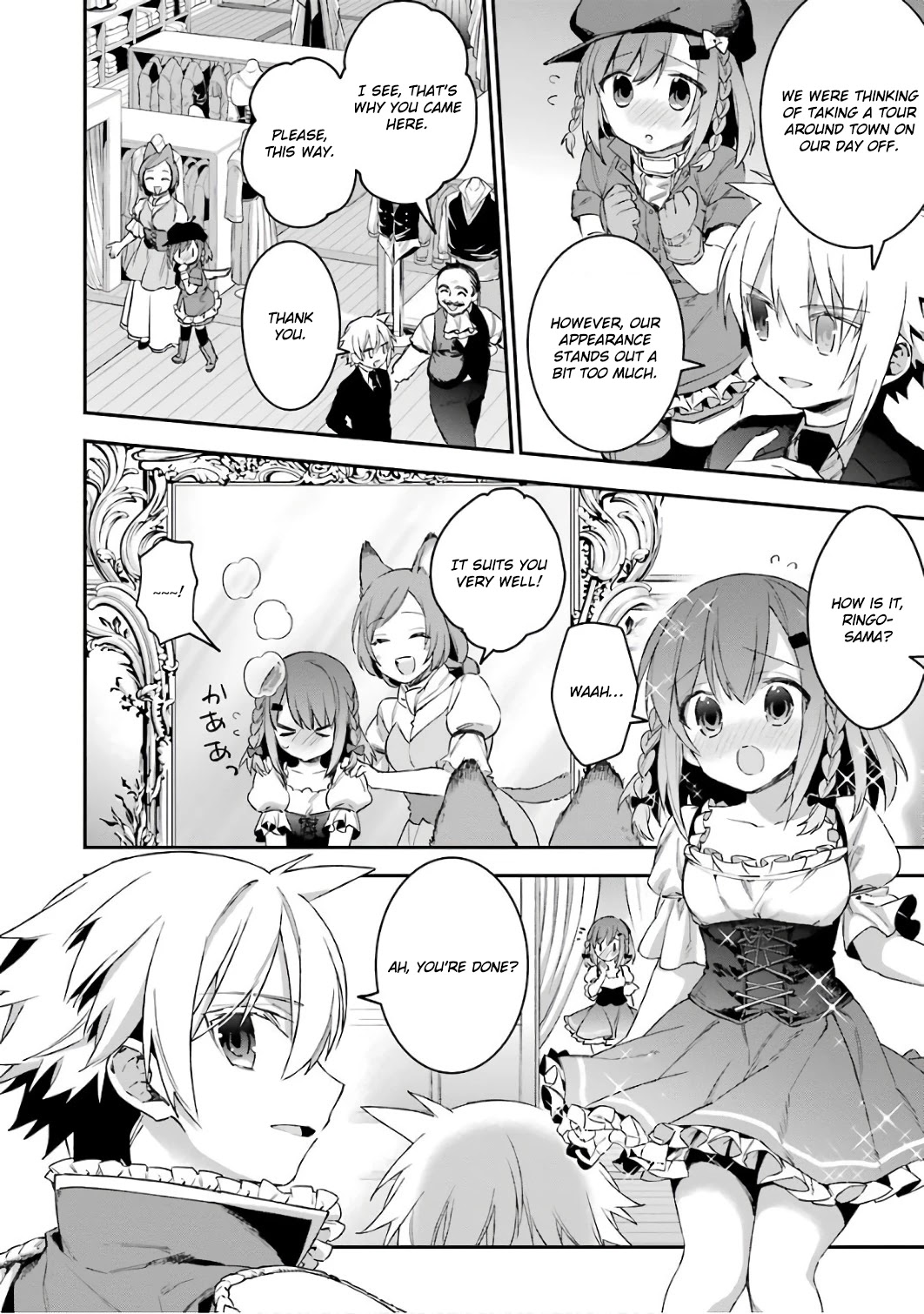Choujin Koukousei-tachi wa Isekai demo Yoyuu de Ikinuku you desu! Chapter 34 page 14 - Chapter 34: Love Hunter Ringo