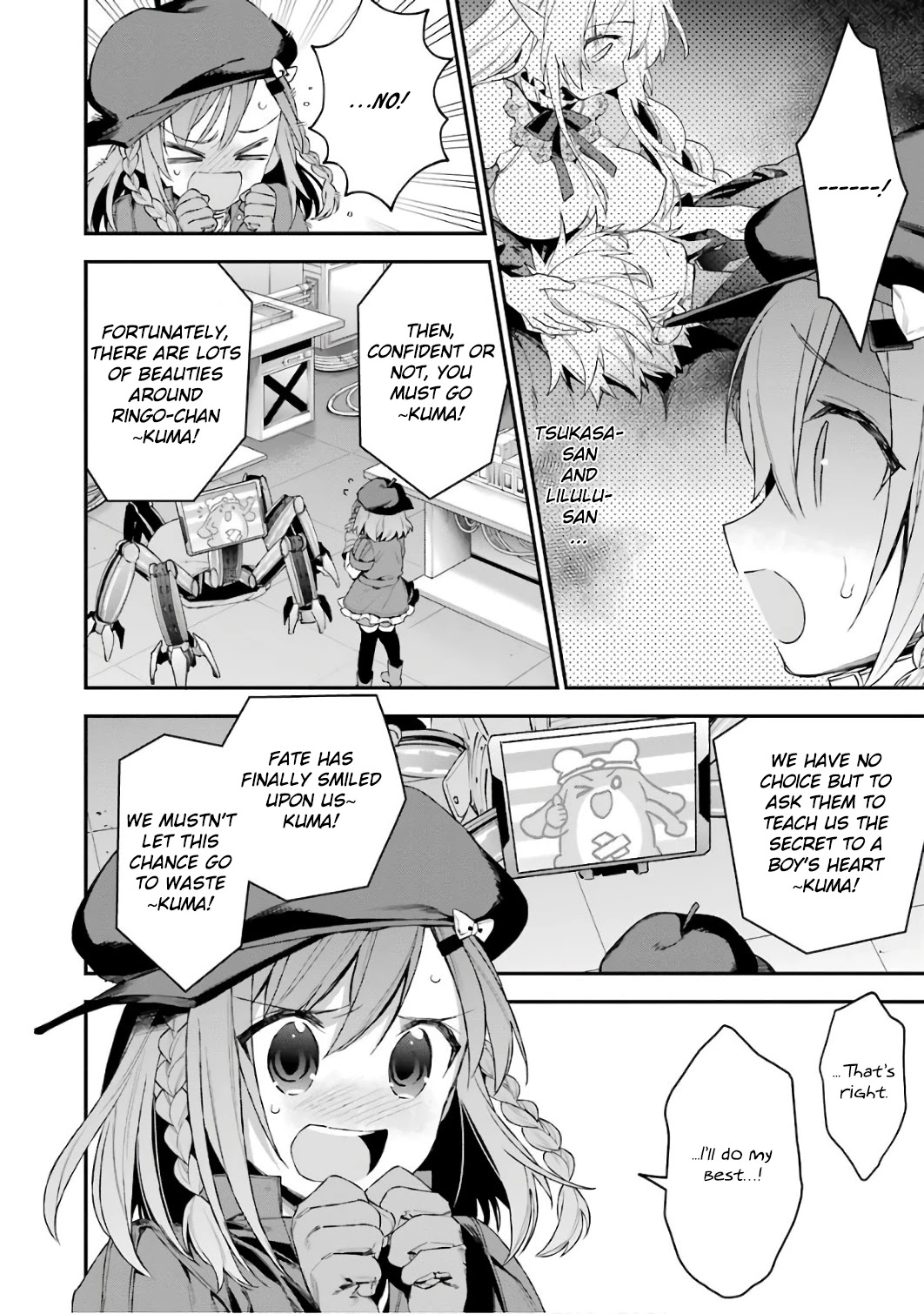 Choujin Koukousei-tachi wa Isekai demo Yoyuu de Ikinuku you desu! Chapter 34 page 2 - Chapter 34: Love Hunter Ringo
