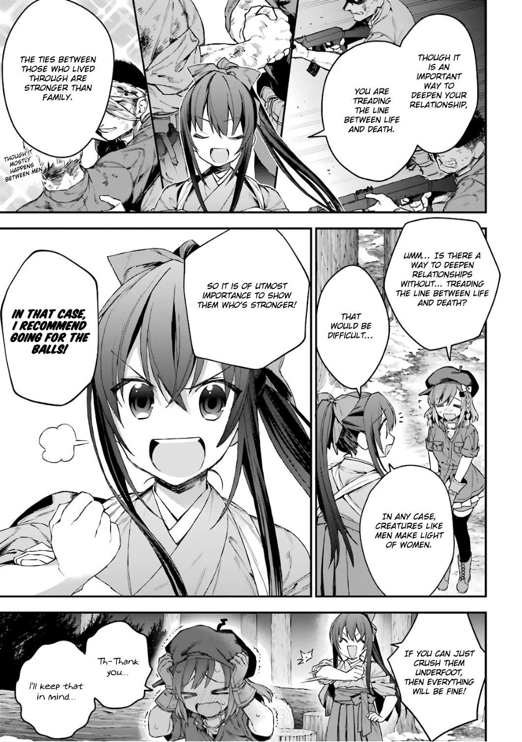 Choujin Koukousei-tachi wa Isekai demo Yoyuu de Ikinuku you desu! Chapter 34 page 5 - Chapter 34: Love Hunter Ringo