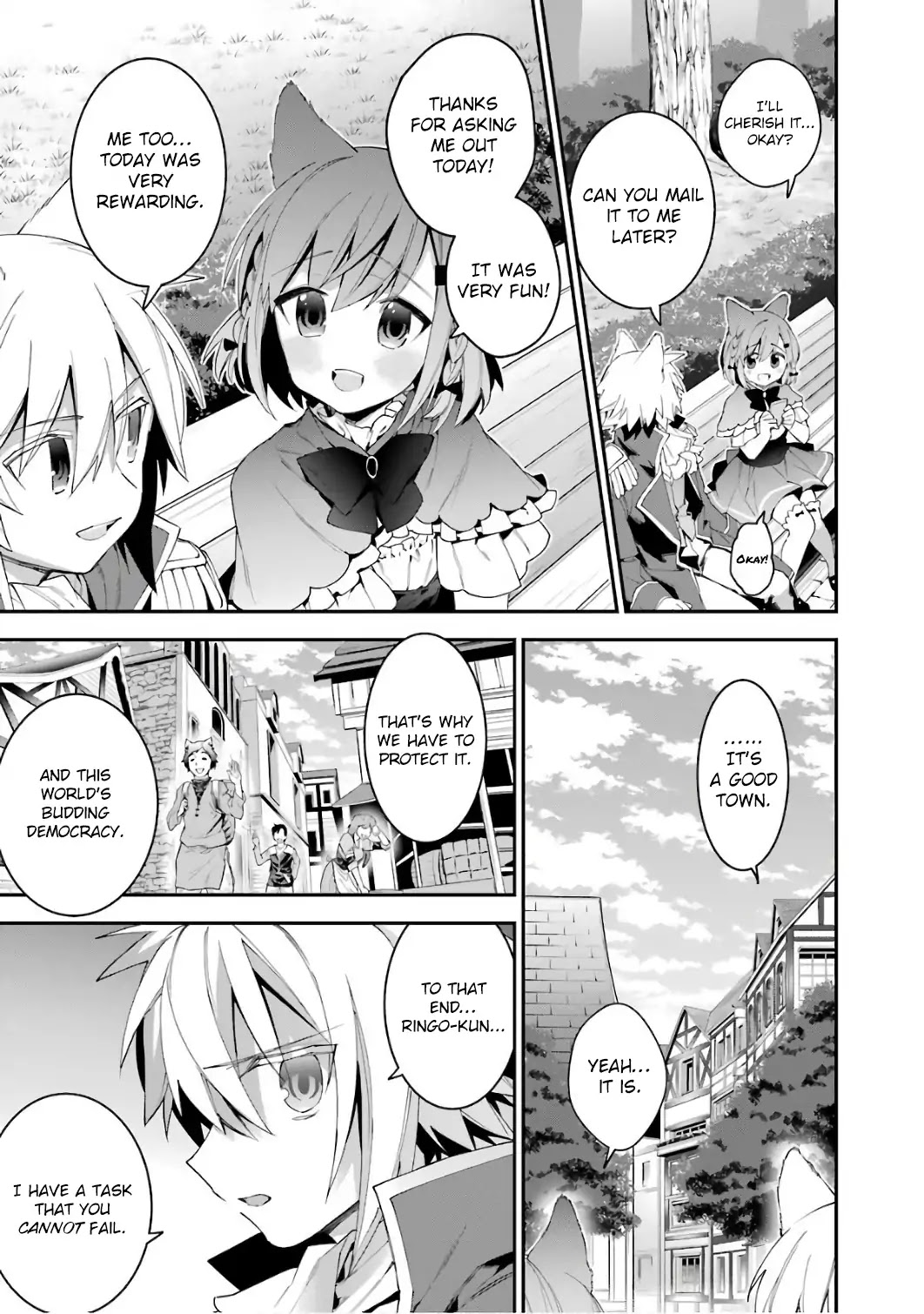 Choujin Koukousei-tachi wa Isekai demo Yoyuu de Ikinuku you desu! Chapter 36 page 13 - Chapter 36: The Beginnings of Love