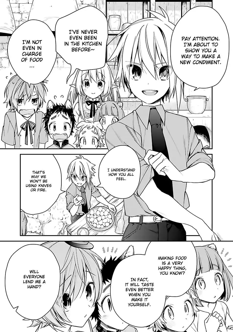 Choujin Koukousei-tachi wa Isekai demo Yoyuu de Ikinuku you desu! Chapter 4 page 3 - Chapter 4: A Little Uproar About Mayonnaise