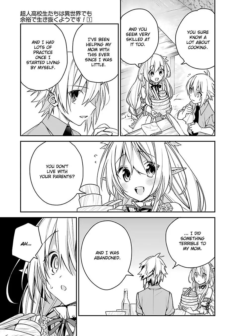 Choujin Koukousei-tachi wa Isekai demo Yoyuu de Ikinuku you desu! Chapter 4 page 7 - Chapter 4: A Little Uproar About Mayonnaise