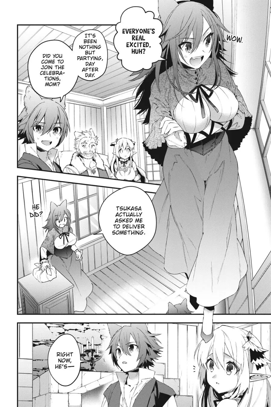 Choujin Koukousei-tachi wa Isekai demo Yoyuu de Ikinuku you desu! Chapter 46 page 4 - Chapter 46