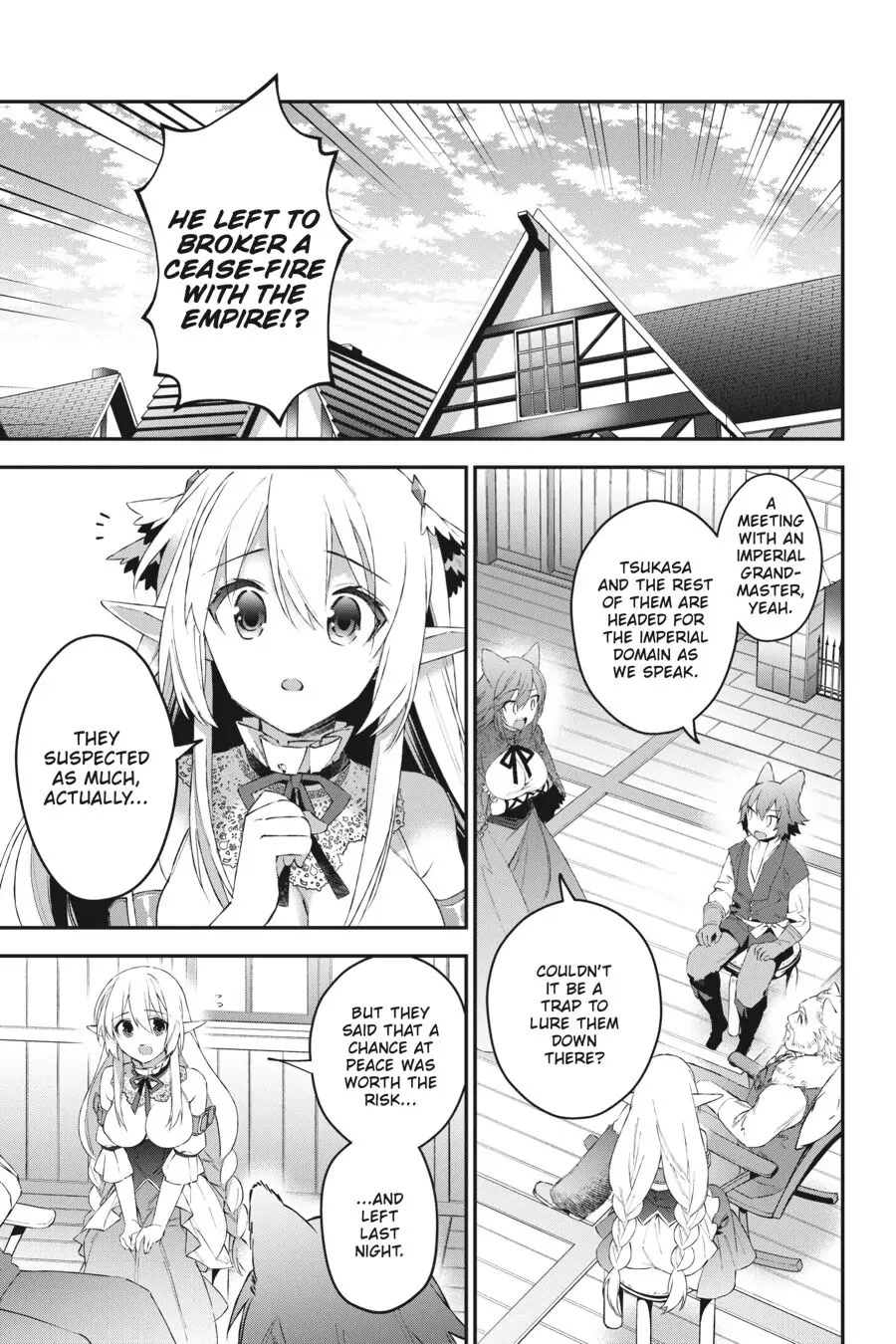 Choujin Koukousei-tachi wa Isekai demo Yoyuu de Ikinuku you desu! Chapter 46 page 5 - Chapter 46