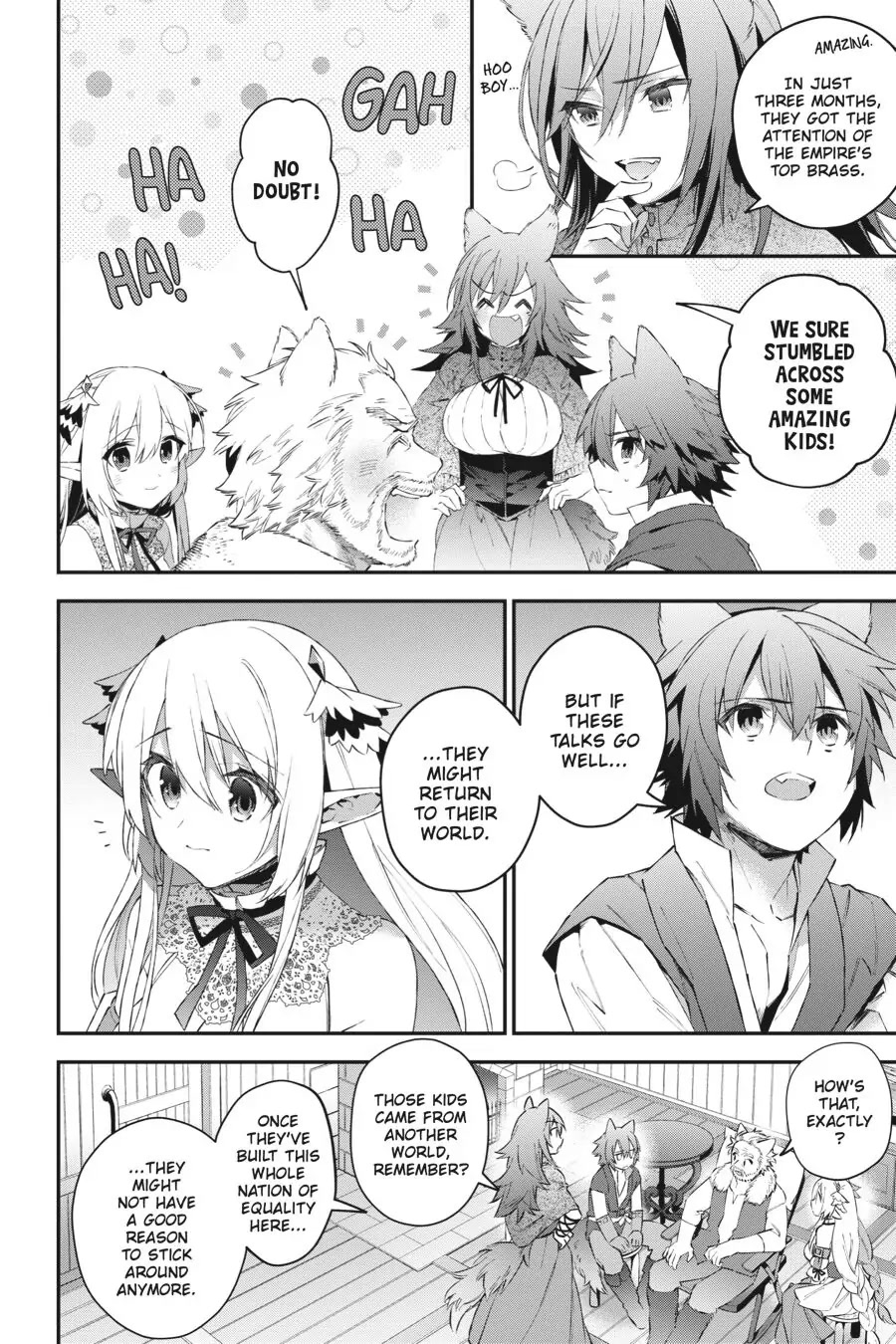 Choujin Koukousei-tachi wa Isekai demo Yoyuu de Ikinuku you desu! Chapter 46 page 6 - Chapter 46