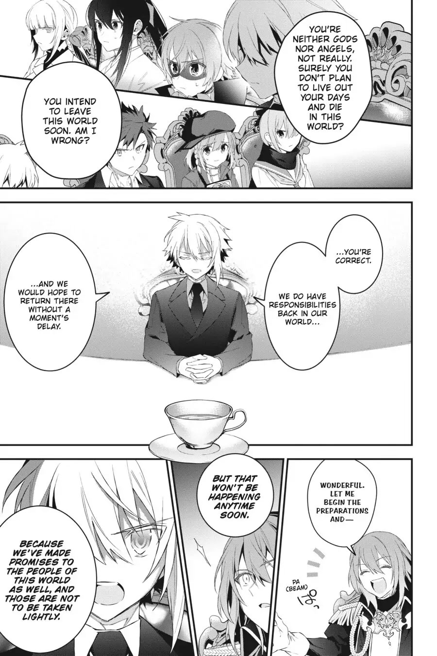 Choujin Koukousei-tachi wa Isekai demo Yoyuu de Ikinuku you desu! Chapter 48 page 9 - Chapter 48