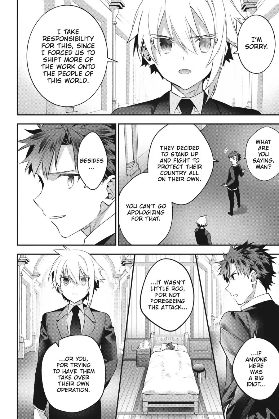 Choujin Koukousei-tachi wa Isekai demo Yoyuu de Ikinuku you desu! Chapter 57 page 12 - Chapter 57