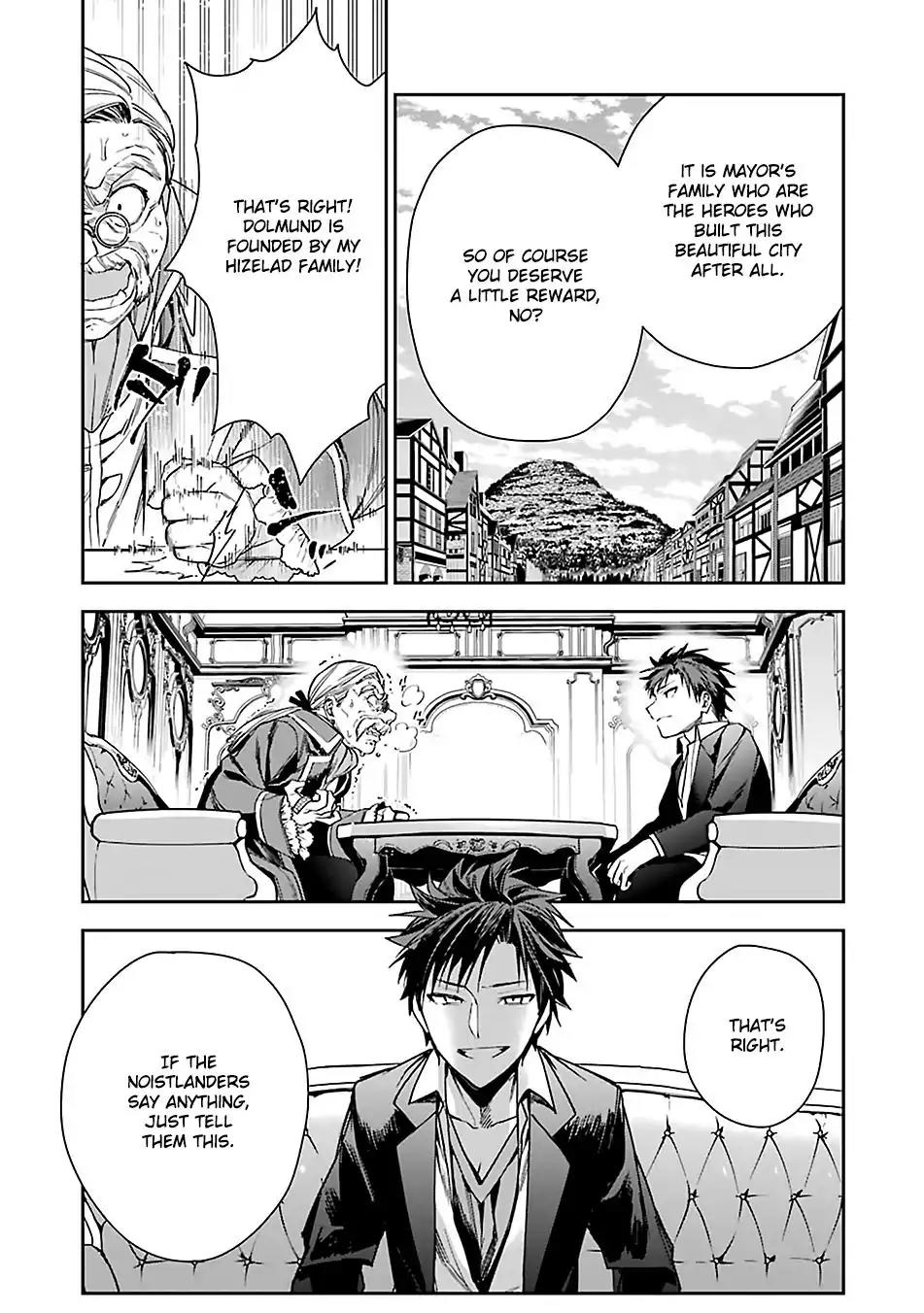Choujin Koukousei-tachi wa Isekai demo Yoyuu de Ikinuku you desu! Chapter 6 page 14 - Chapter 6: The Devil of the Business World and The Little Slave Girl