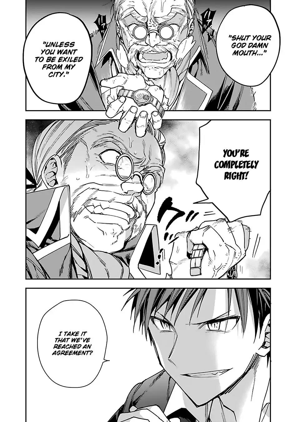 Choujin Koukousei-tachi wa Isekai demo Yoyuu de Ikinuku you desu! Chapter 6 page 15 - Chapter 6: The Devil of the Business World and The Little Slave Girl