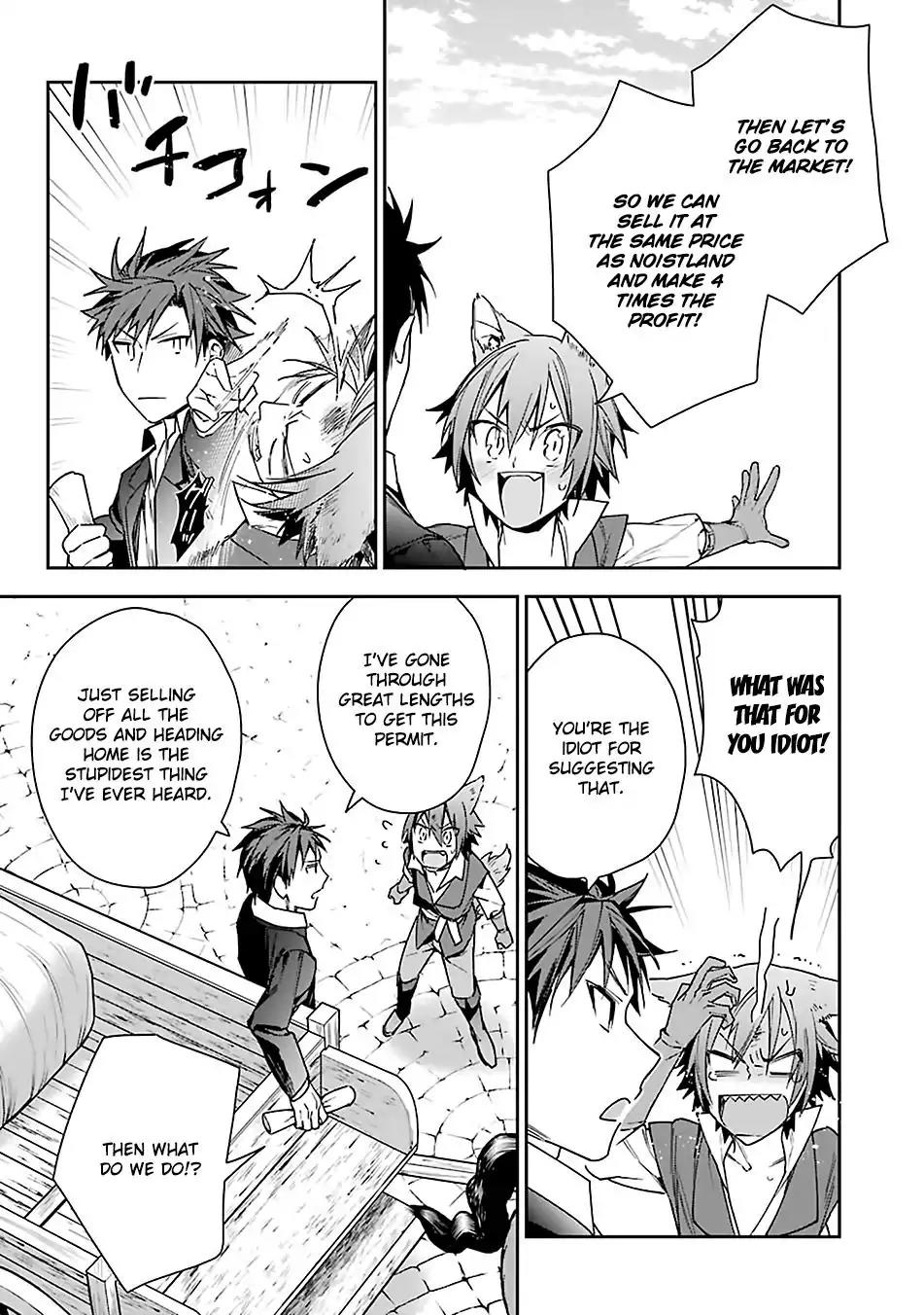 Choujin Koukousei-tachi wa Isekai demo Yoyuu de Ikinuku you desu! Chapter 6 page 17 - Chapter 6: The Devil of the Business World and The Little Slave Girl