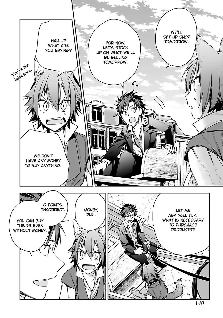Choujin Koukousei-tachi wa Isekai demo Yoyuu de Ikinuku you desu! Chapter 6 page 18 - Chapter 6: The Devil of the Business World and The Little Slave Girl