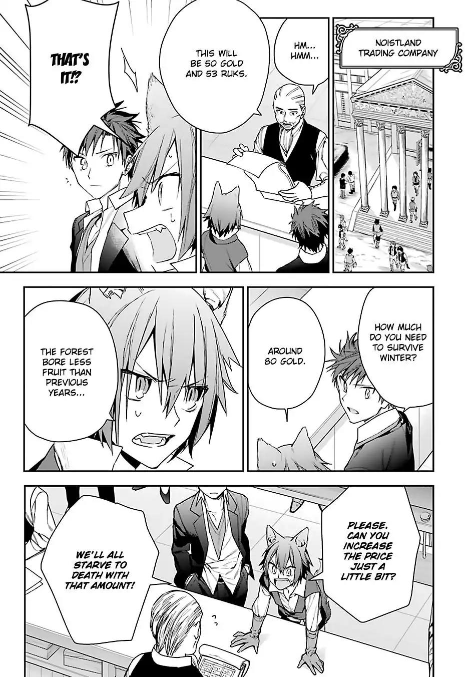 Choujin Koukousei-tachi wa Isekai demo Yoyuu de Ikinuku you desu! Chapter 6 page 3 - Chapter 6: The Devil of the Business World and The Little Slave Girl
