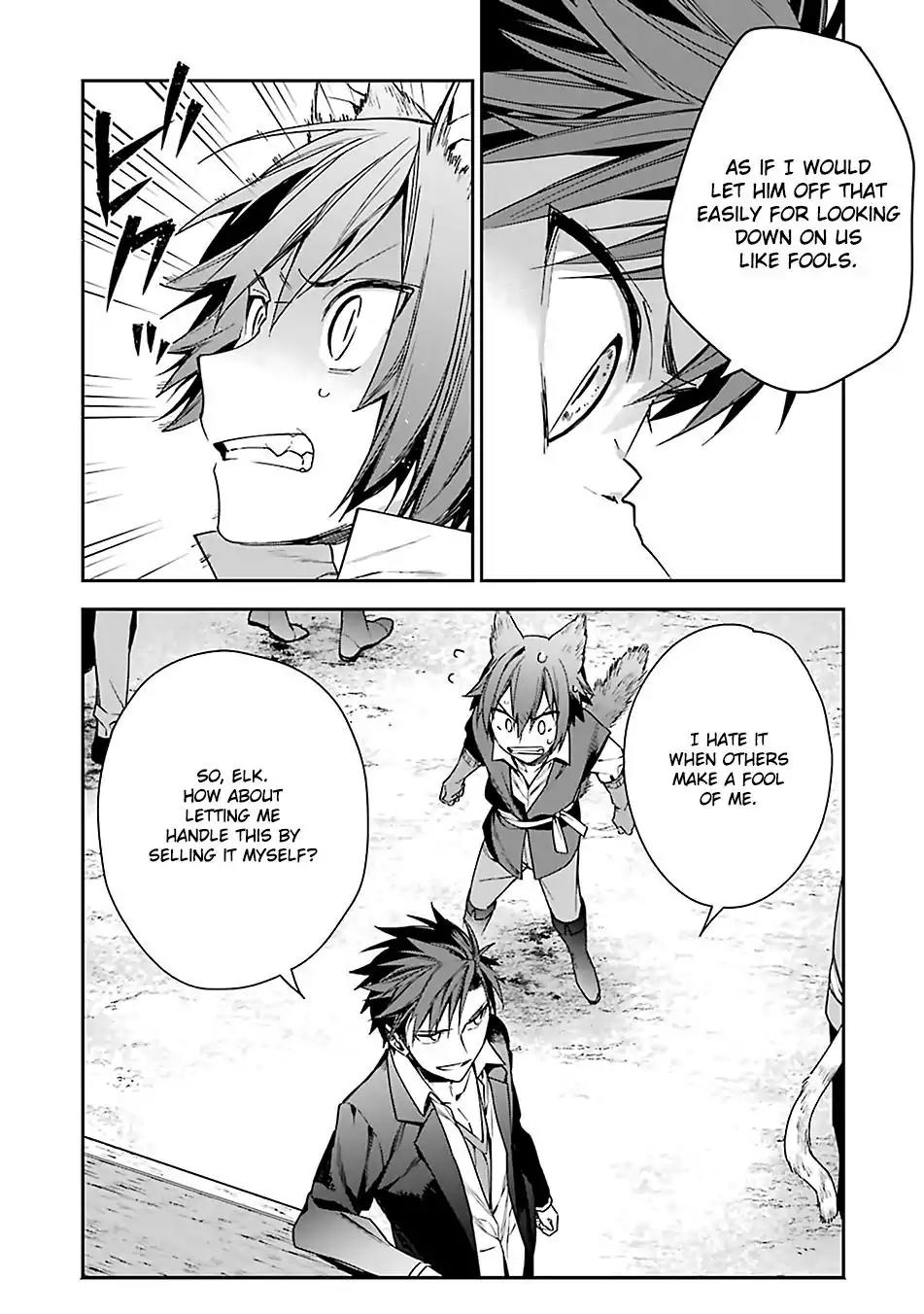 Choujin Koukousei-tachi wa Isekai demo Yoyuu de Ikinuku you desu! Chapter 6 page 8 - Chapter 6: The Devil of the Business World and The Little Slave Girl