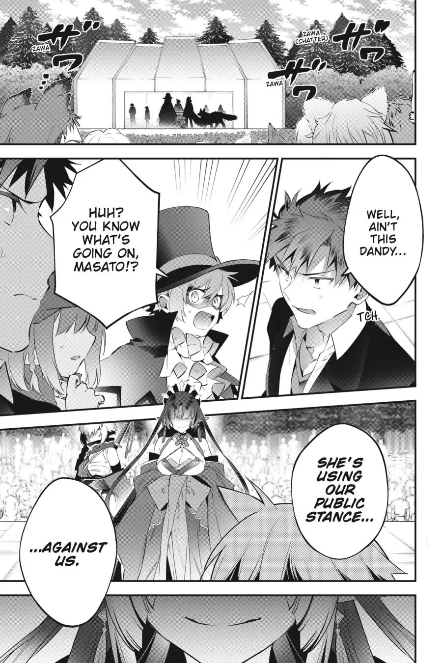 Choujin Koukousei-tachi wa Isekai demo Yoyuu de Ikinuku you desu! Chapter 62 page 3 - Chapter 62