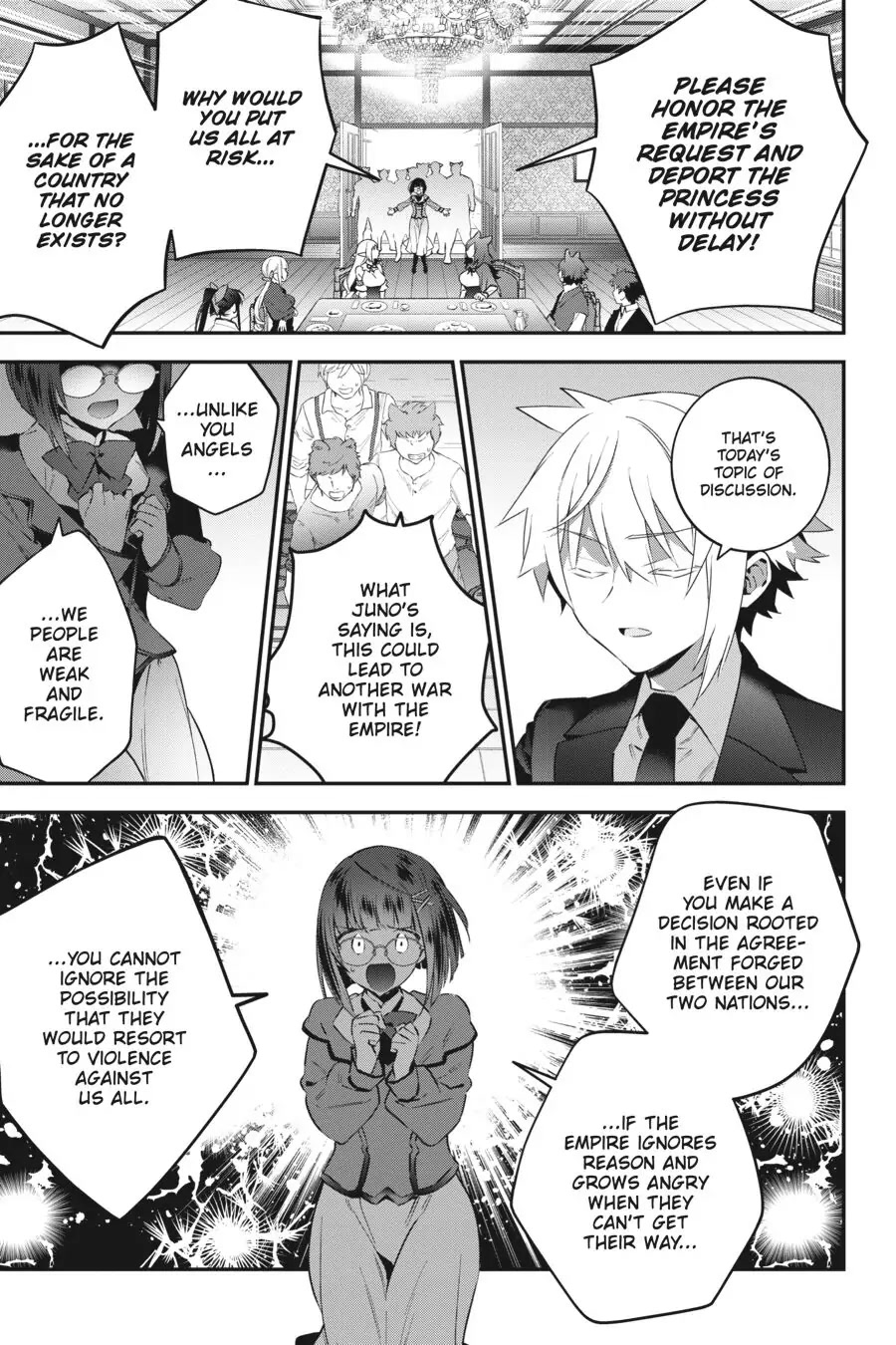 Choujin Koukousei-tachi wa Isekai demo Yoyuu de Ikinuku you desu! Chapter 63 page 13 - Chapter 63