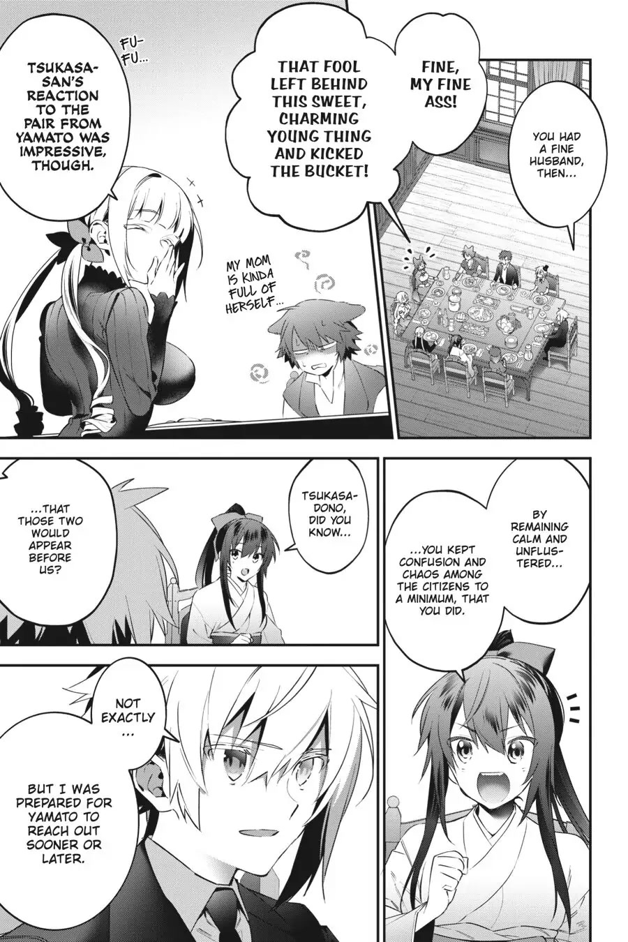 Choujin Koukousei-tachi wa Isekai demo Yoyuu de Ikinuku you desu! Chapter 63 page 3 - Chapter 63