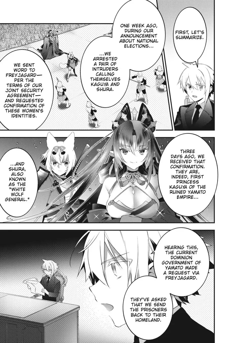 Choujin Koukousei-tachi wa Isekai demo Yoyuu de Ikinuku you desu! Chapter 63 page 5 - Chapter 63