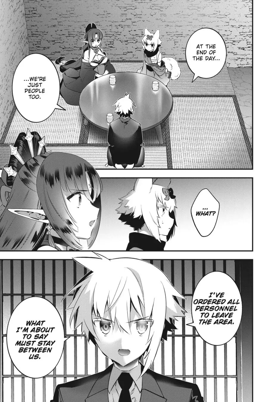 Choujin Koukousei-tachi wa Isekai demo Yoyuu de Ikinuku you desu! Chapter 67 page 1 - Chapter 67