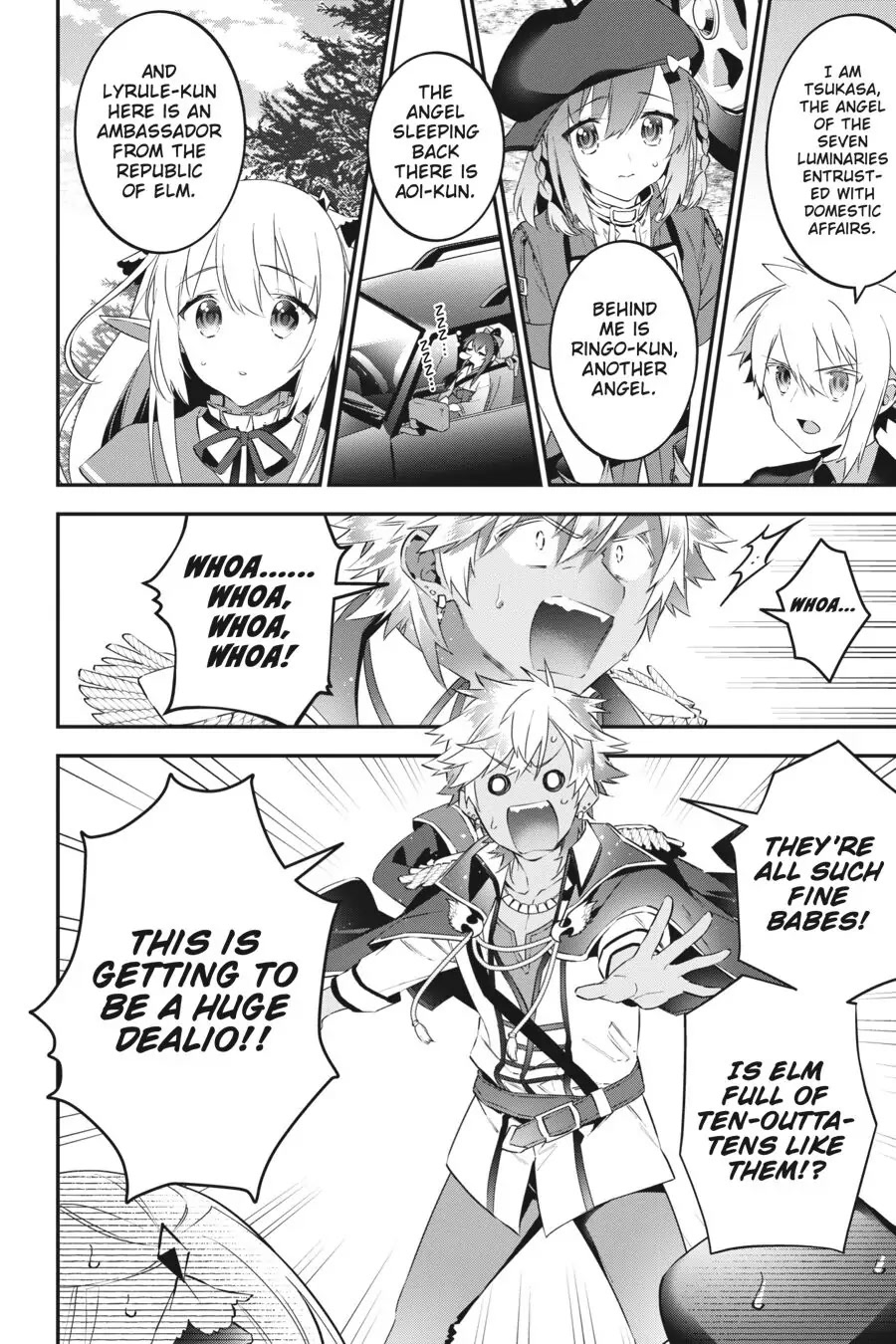 Choujin Koukousei-tachi wa Isekai demo Yoyuu de Ikinuku you desu! Chapter 68 page 12 - Chapter 68
