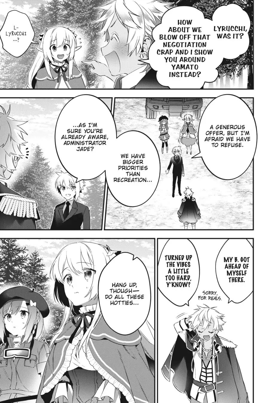 Choujin Koukousei-tachi wa Isekai demo Yoyuu de Ikinuku you desu! Chapter 68 page 13 - Chapter 68