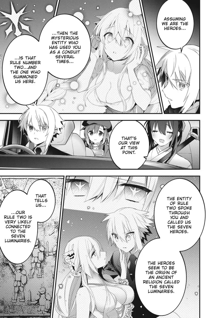 Choujin Koukousei-tachi wa Isekai demo Yoyuu de Ikinuku you desu! Chapter 68 page 5 - Chapter 68