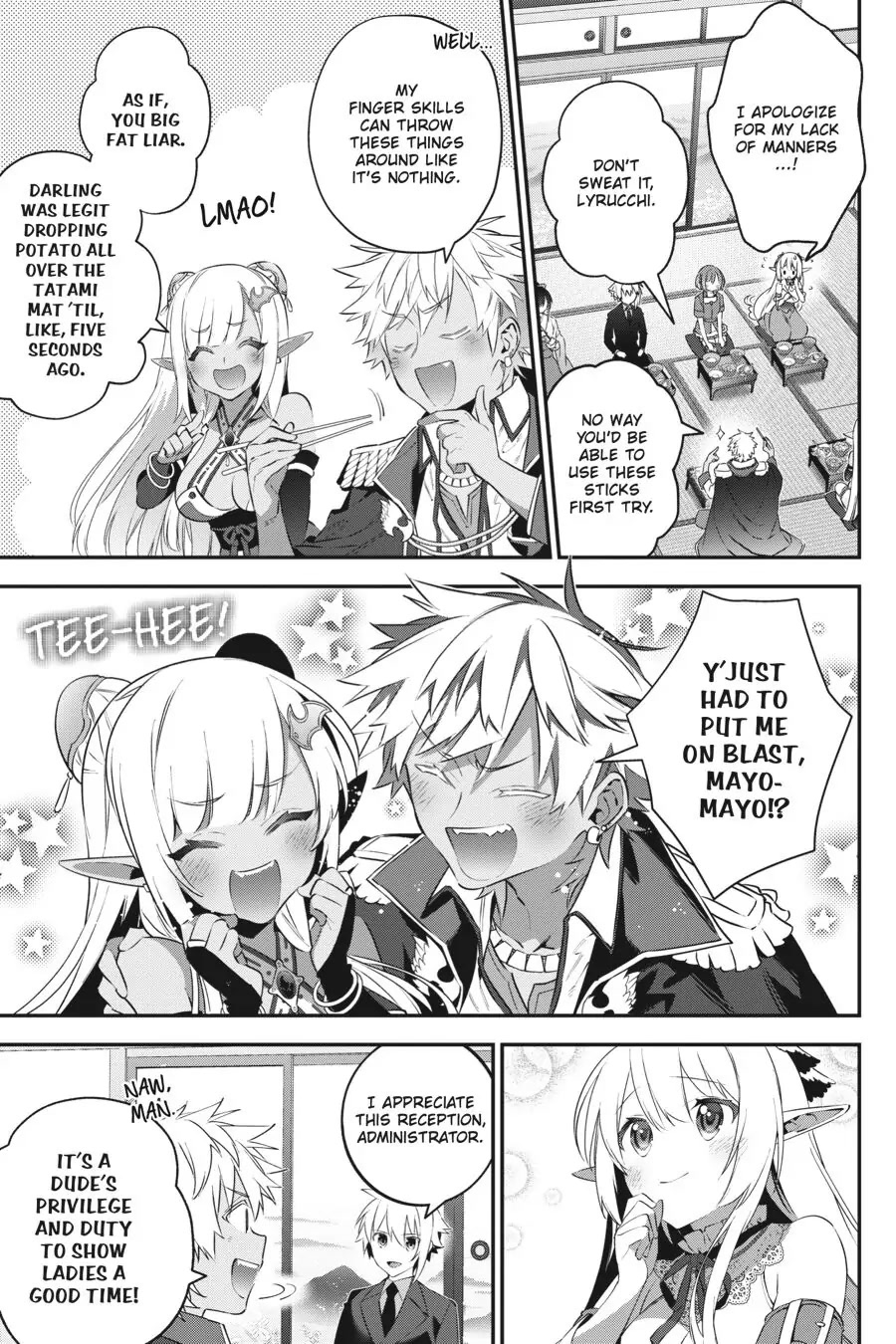 Choujin Koukousei-tachi wa Isekai demo Yoyuu de Ikinuku you desu! Chapter 69 page 5 - Chapter 69
