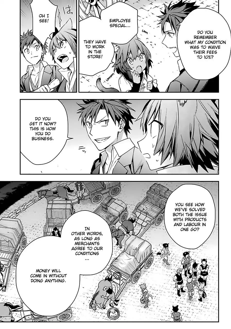 Choujin Koukousei-tachi wa Isekai demo Yoyuu de Ikinuku you desu! Chapter 7 page 7 - Chapter 7: A New Comrade