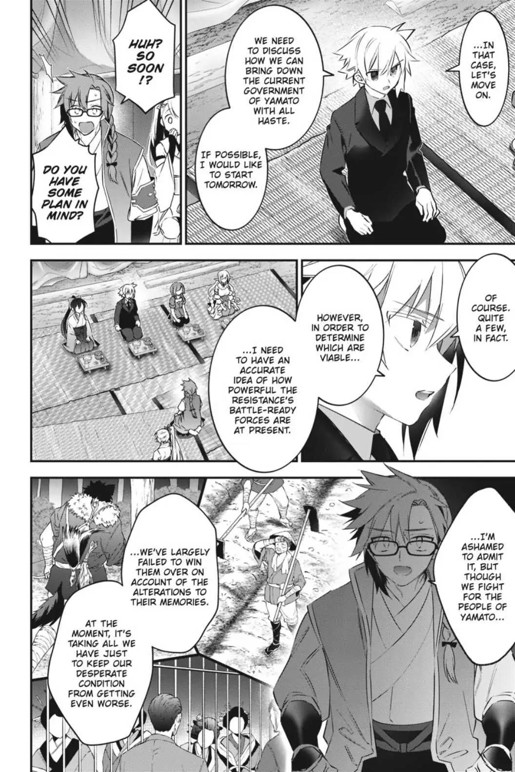 Choujin Koukousei-tachi wa Isekai demo Yoyuu de Ikinuku you desu! Chapter 73 page 10 - Chapter 73