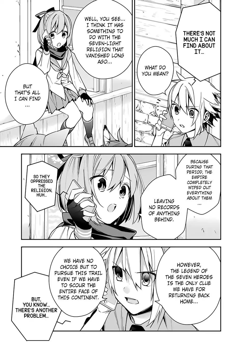 Choujin Koukousei-tachi wa Isekai demo Yoyuu de Ikinuku you desu! Chapter 9 page 13 - Chapter 9: Beginning the Trial