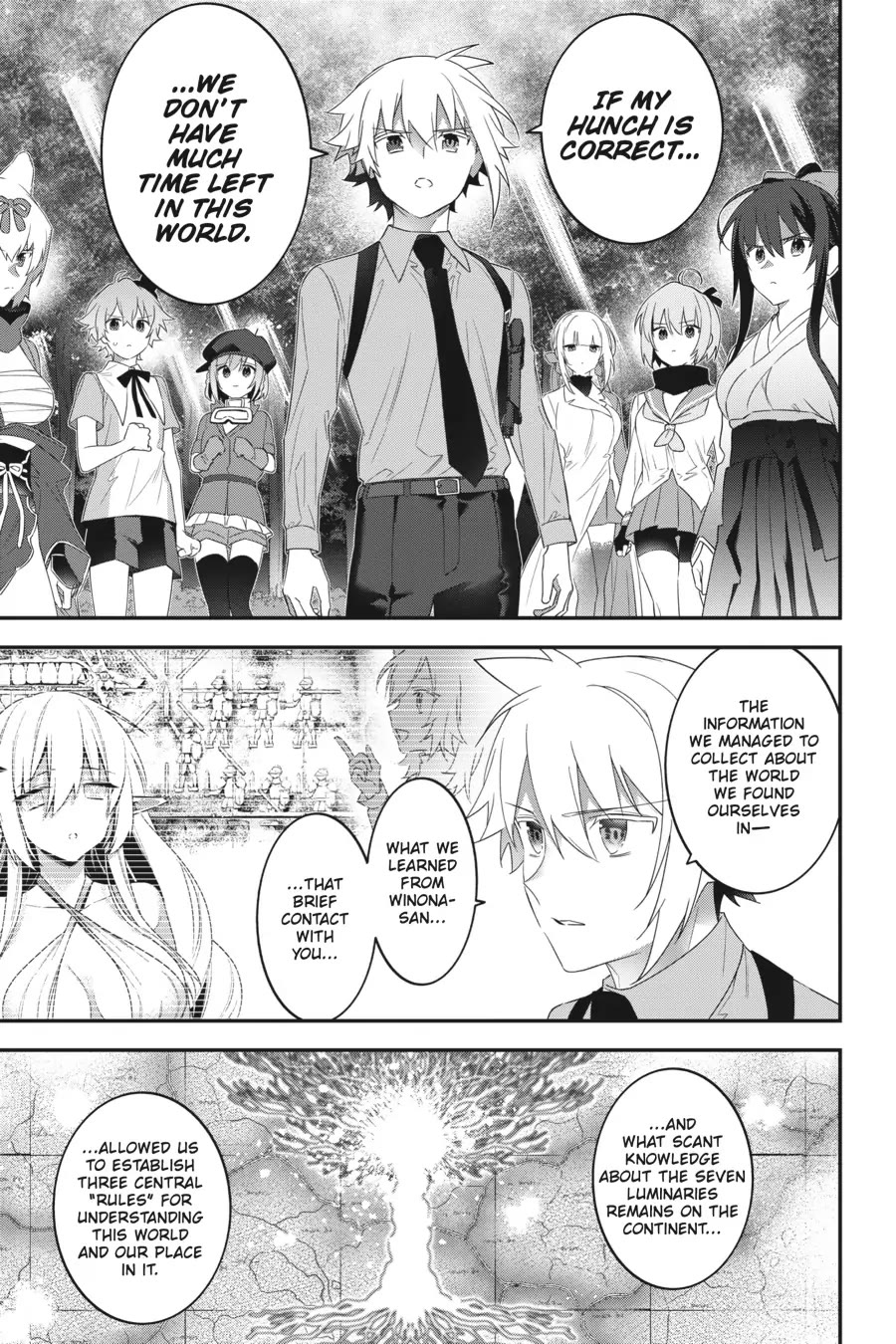 Choujin Koukousei-tachi wa Isekai demo Yoyuu de Ikinuku you desu! Chapter 98 page 9 - Chapter 98