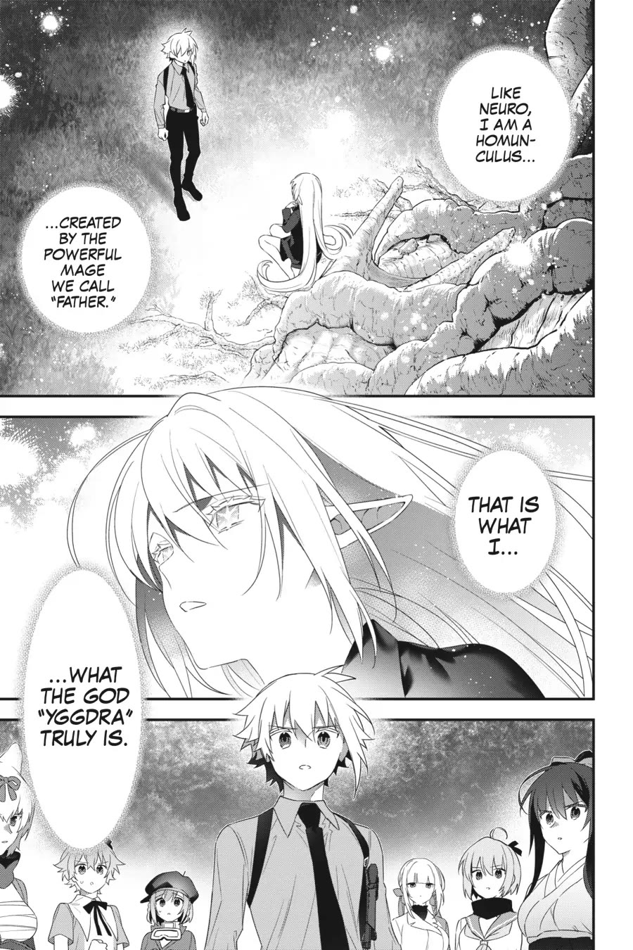 Choujin Koukousei-tachi wa Isekai demo Yoyuu de Ikinuku you desu! Chapter 99 page 1 - Chapter 99