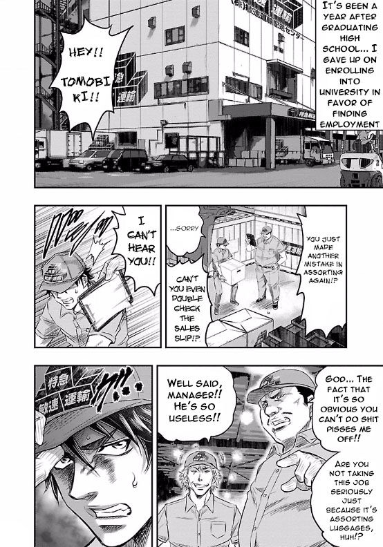Choujin Sensen Chapter 1 page 13 - Chapter 1 : Telekinetic VS Sniper (First Part)