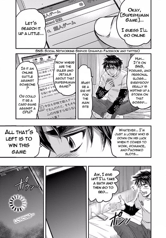 Choujin Sensen Chapter 1 page 18 - Chapter 1 : Telekinetic VS Sniper (First Part)