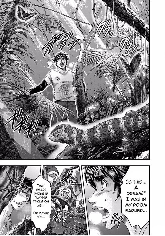 Choujin Sensen Chapter 1 page 26 - Chapter 1 : Telekinetic VS Sniper (First Part)