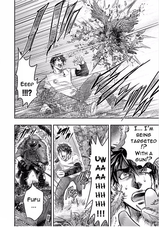 Choujin Sensen Chapter 1 page 33 - Chapter 1 : Telekinetic VS Sniper (First Part)
