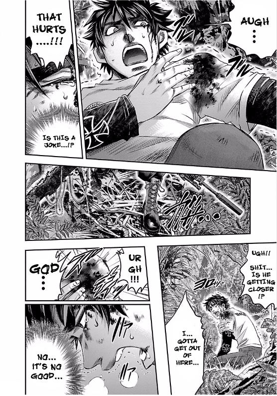 Choujin Sensen Chapter 1 page 35 - Chapter 1 : Telekinetic VS Sniper (First Part)