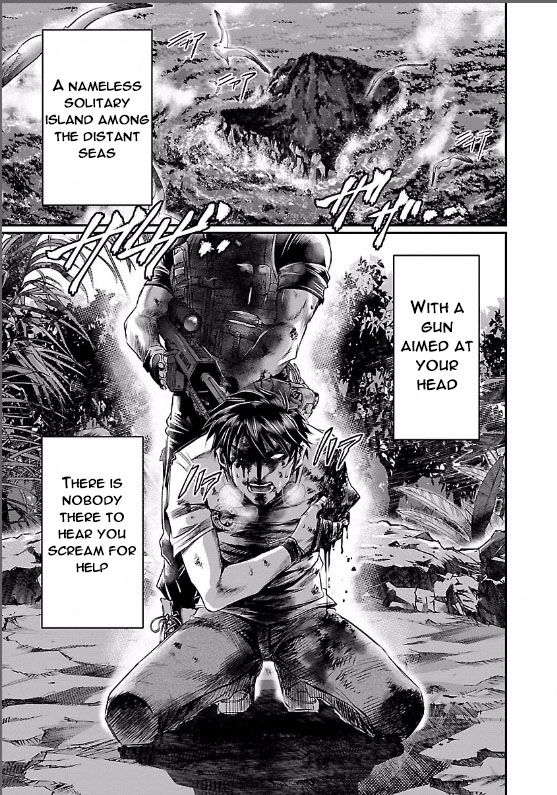 Choujin Sensen Chapter 1 page 4 - Chapter 1 : Telekinetic VS Sniper (First Part)