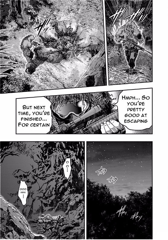 Choujin Sensen Chapter 1 page 40 - Chapter 1 : Telekinetic VS Sniper (First Part)