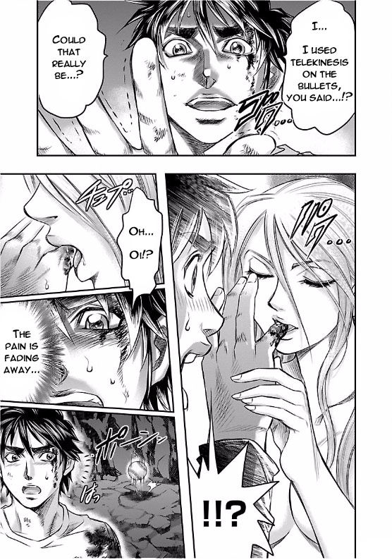 Choujin Sensen Chapter 1 page 46 - Chapter 1 : Telekinetic VS Sniper (First Part)