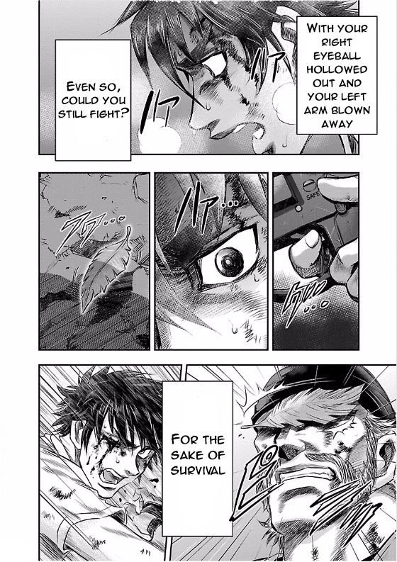 Choujin Sensen Chapter 1 page 5 - Chapter 1 : Telekinetic VS Sniper (First Part)